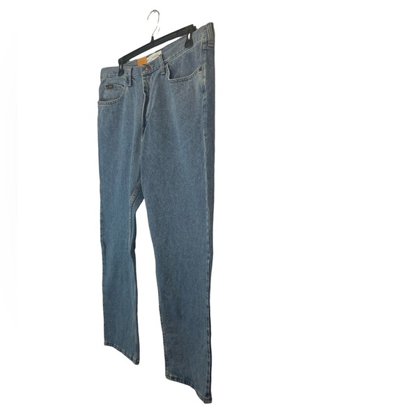 Lee Relaxed Fit Big and Tall Mens Jeans Light Stone Size 40x30 NWT - Picture 3 of 16
